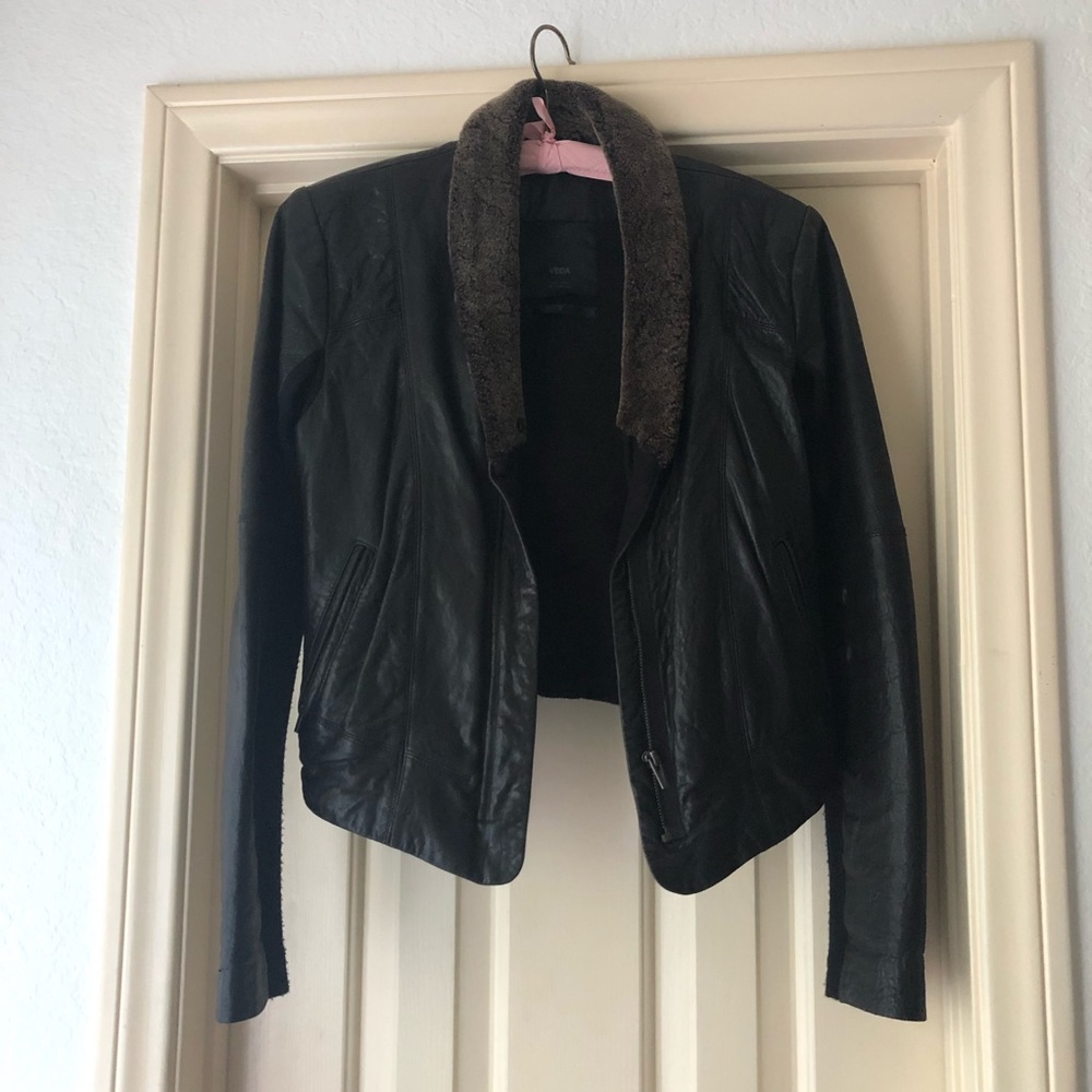 Veda New York leather jacket